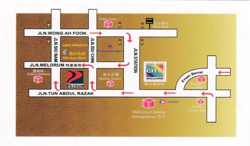 Hotel Ciq @ Wong Ah Fook Johor Bahru Exteriör bild